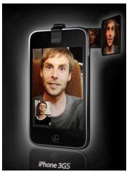 Un accessoire permettant de raliser des appels visio avec l'iPhone 3GS